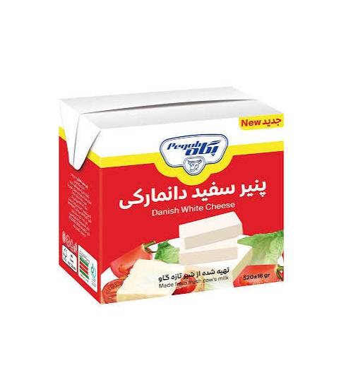 پگاه پنیرباف(سفید) دانمارکی پاکتی210گرم